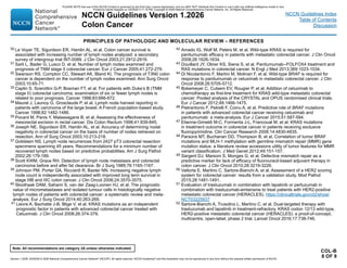 NCCN Clinical Practice Guidelines for Colon Cancer 2026 Update | PDF