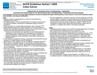 NCCN Clinical Practice Guidelines for Colon Cancer 2026 Update | PDF