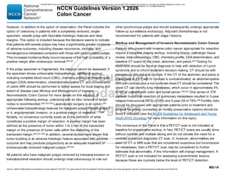 NCCN Clinical Practice Guidelines for Colon Cancer 2026 Update | PDF