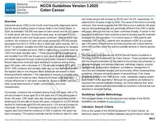 colon adenocarcinoma management and surveillance | PDF
