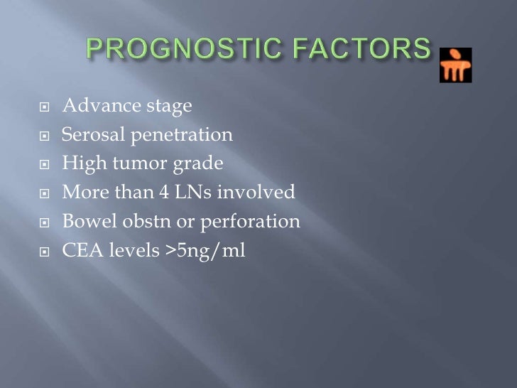 Colon cancer cea level