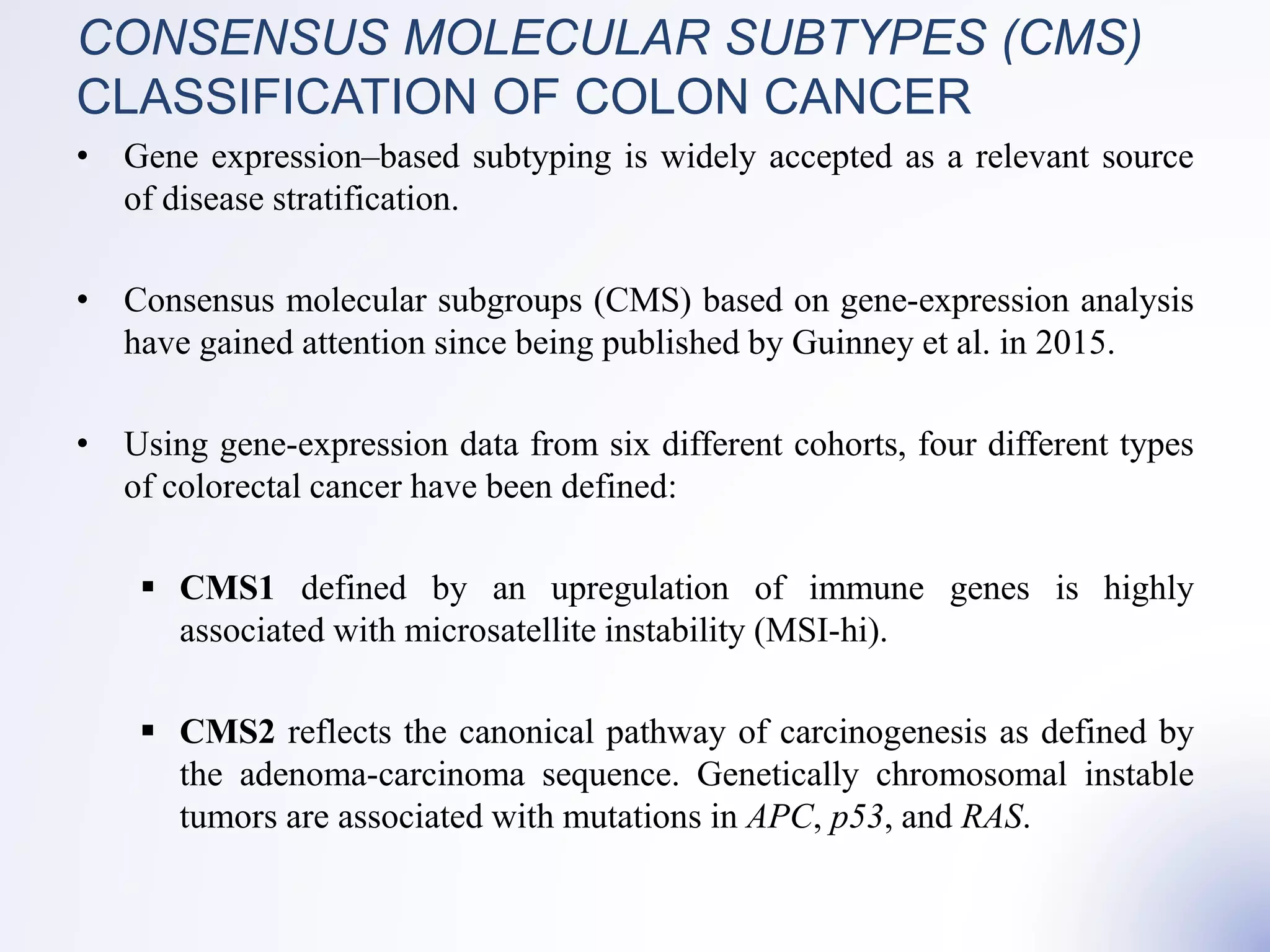 Colon cancer epidemiology to staging | PPTX