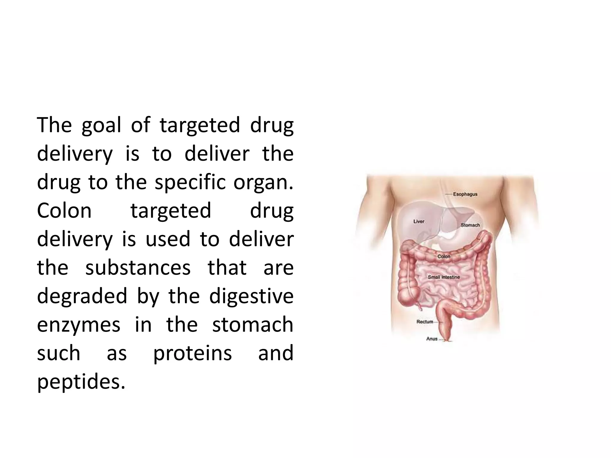 Colon drug delivery system | PPTX