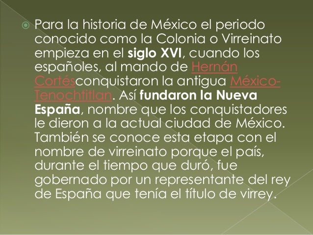 Epoca Colonial de México 1521 1821