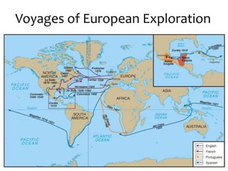 Voyages of European Exploration
 