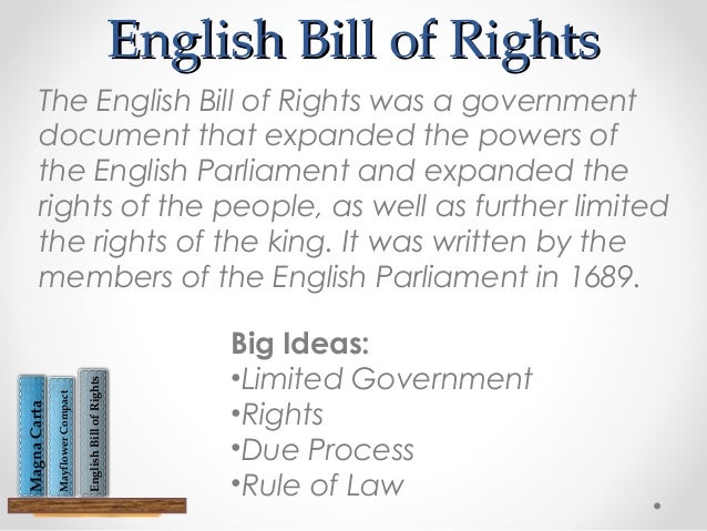 the bill of rights powerpoint
