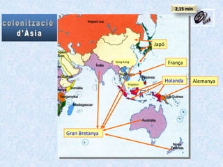 2,15 min




                                   Japó


                Hong Kong                  França


                                          Holanda   Alemanya
                        Singapur




Gran Bretanya
 