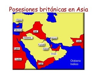 Posesiones británicas en Asia 