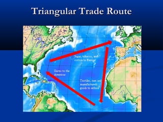 Triangular Trade RouteTriangular Trade Route
 