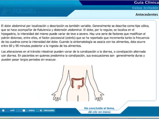 Colon irritable