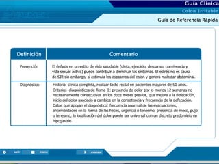 Colon irritable