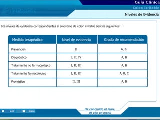 Colon irritable