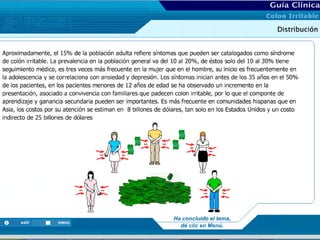 Colon irritable