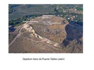 Oppidum íbero de Puente Tablas (Jaén)
 