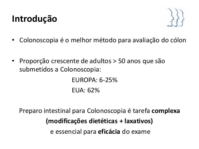 Exame de colonoscopia preparo