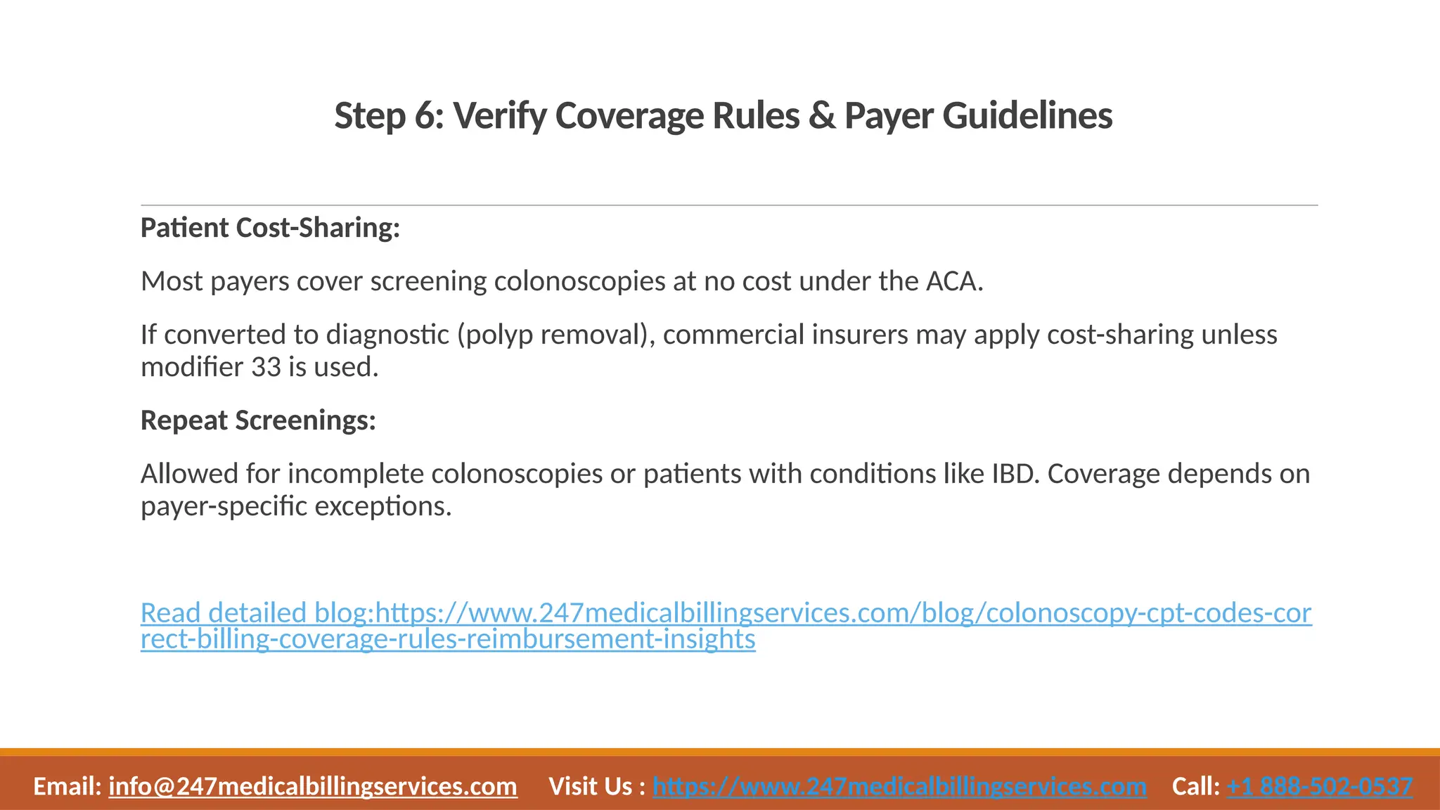 Colonoscopy CPT Codes Correct Billing, Coverage Rules & Reimbursement ...