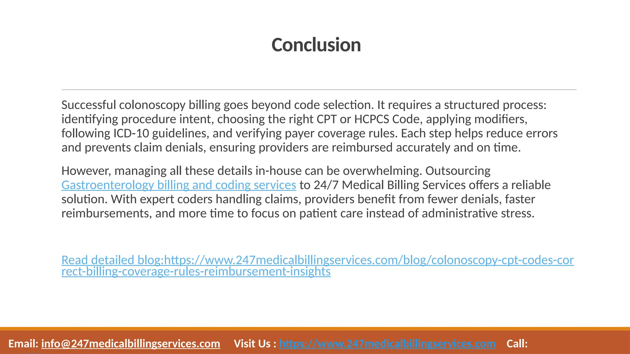 Colonoscopy CPT Codes Correct Billing, Coverage Rules & Reimbursement ...