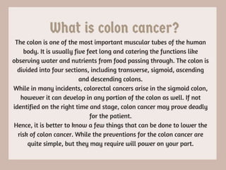 Colonoscopy procedure | PPTX