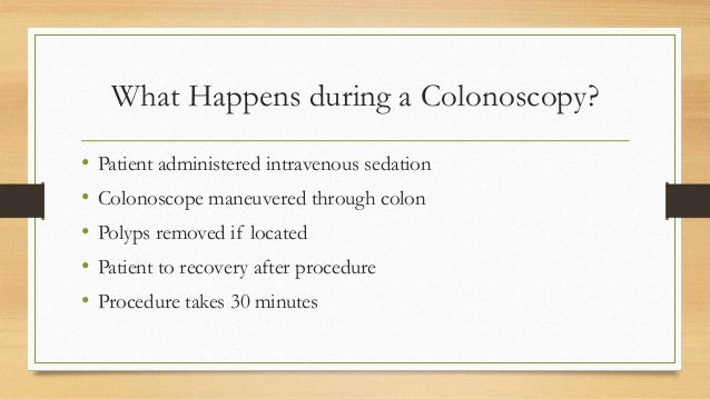Colonoscopy Procedure