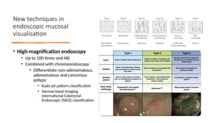 Nice Classification Polyps Colorectal polyps: recognition, characterisation and management | PPTX