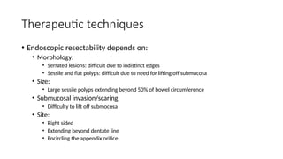 Colorectal polyps: recognition, characterisation and management | PPTX