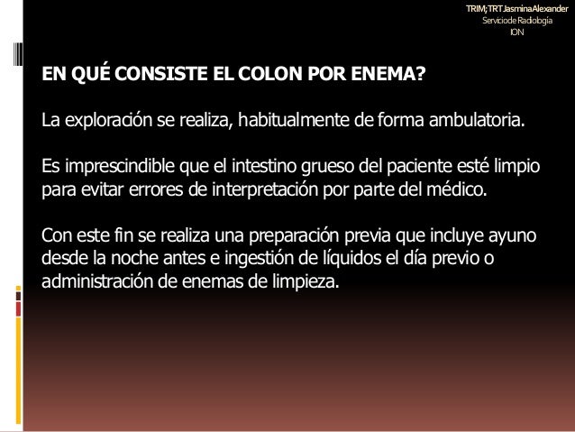 preparacion para colon por enema doble contraste preparacion para colon por enema doble contraste