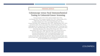 COLONPREV | PDF