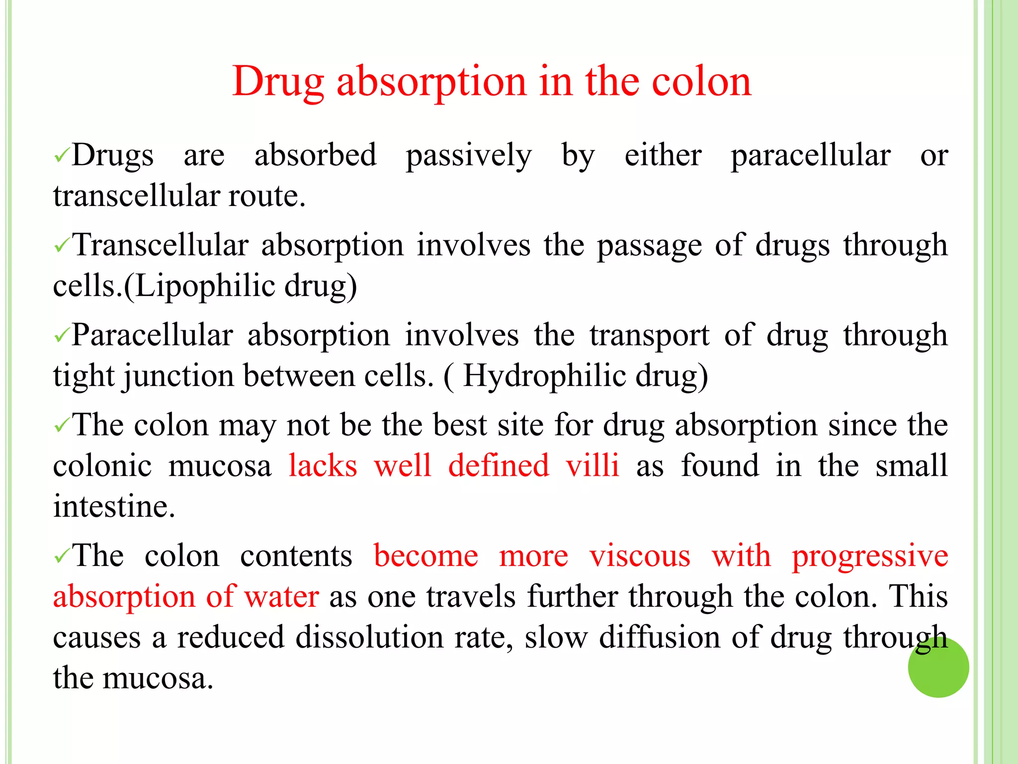 Colon targeted drug delivery systems | PPTX