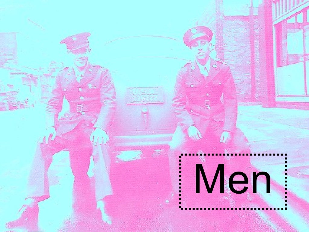 Stereotypical Male and Female in the 1930's