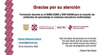 Formación Docente en el IEMS-CDMX y la ENP-UNAM