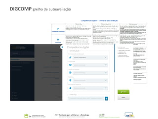 DIGCOMP grelha de autoavaliação
 