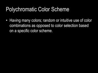 Visual Elements COLOR de Beaufort