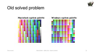 Old solved problem

Titolo lezione

WEB DESIGN NABA 2014 Roberto DADDA

35

 