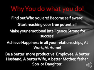 Why You do what you do!