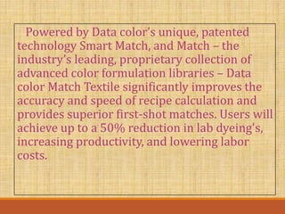 Color data system | PPTX