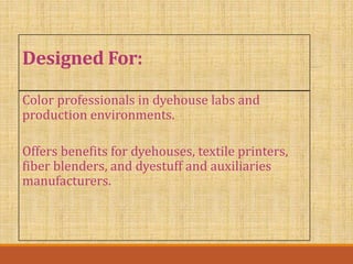 Color data system | PPTX