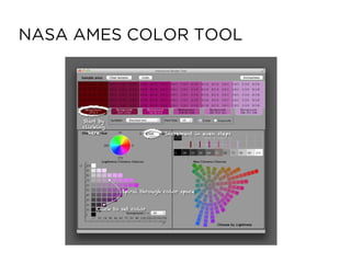 NASA AMES COLOR TOOL
 