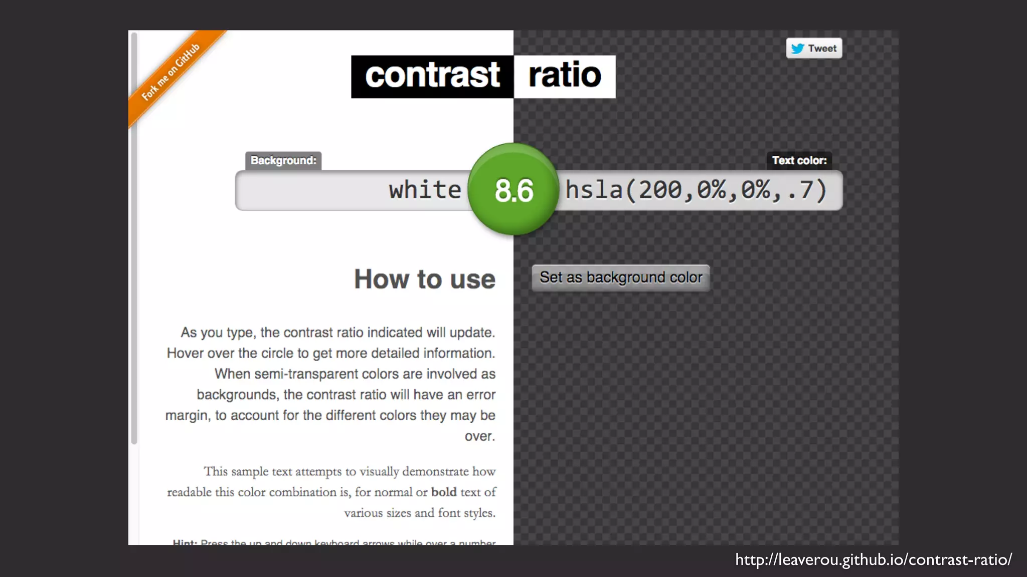Credit:Tuncay ﬂic.kr/p/njc9ph
Clarissa Peterson
clarissapeterson.com
@clarissa
 