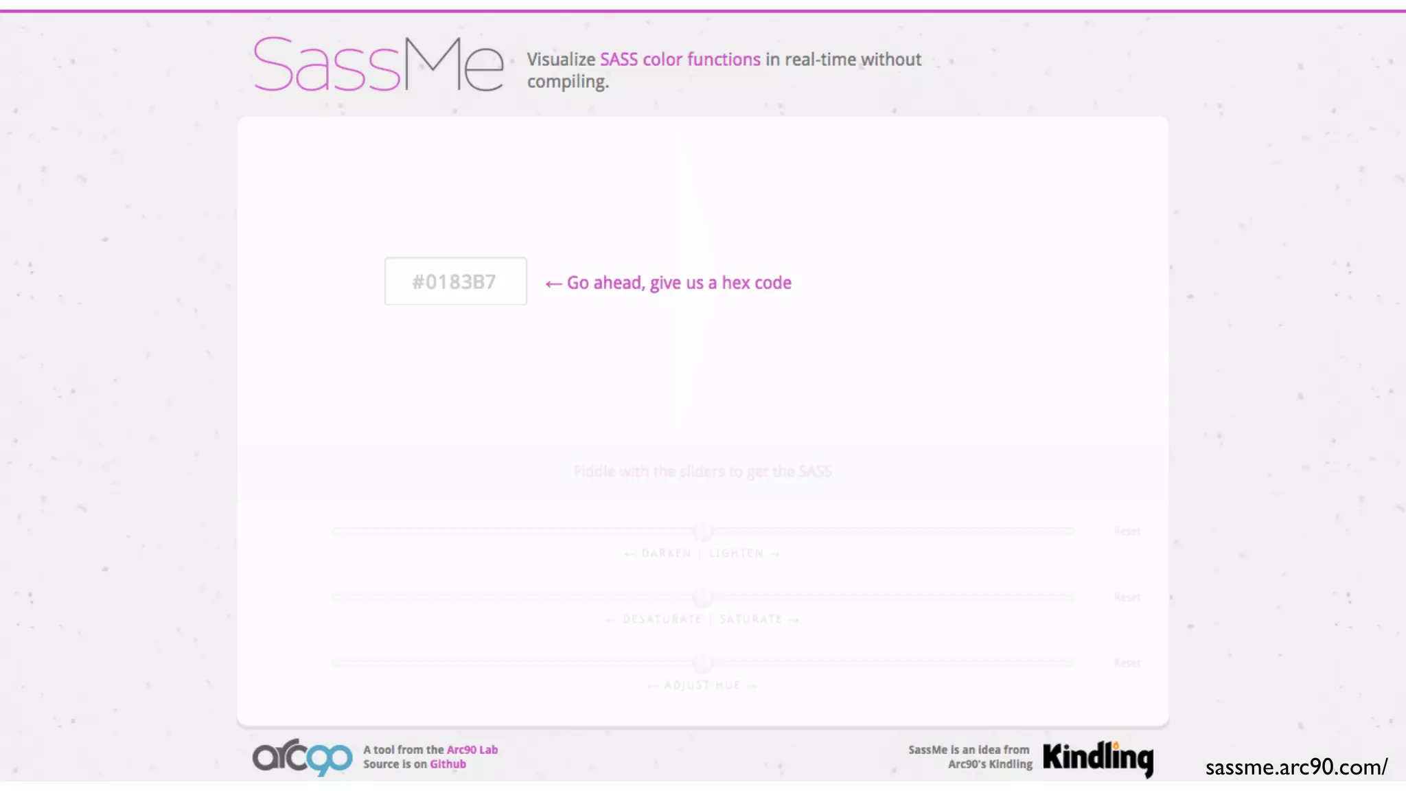 .box1 { background-color: #b650d9; }
.box2 { background-color: #d9a4eb; }
$purple: #b650d9;
.box1 { background-color: $purple; }
.box2 { background-color:
lighten($purple, 20%); }
 