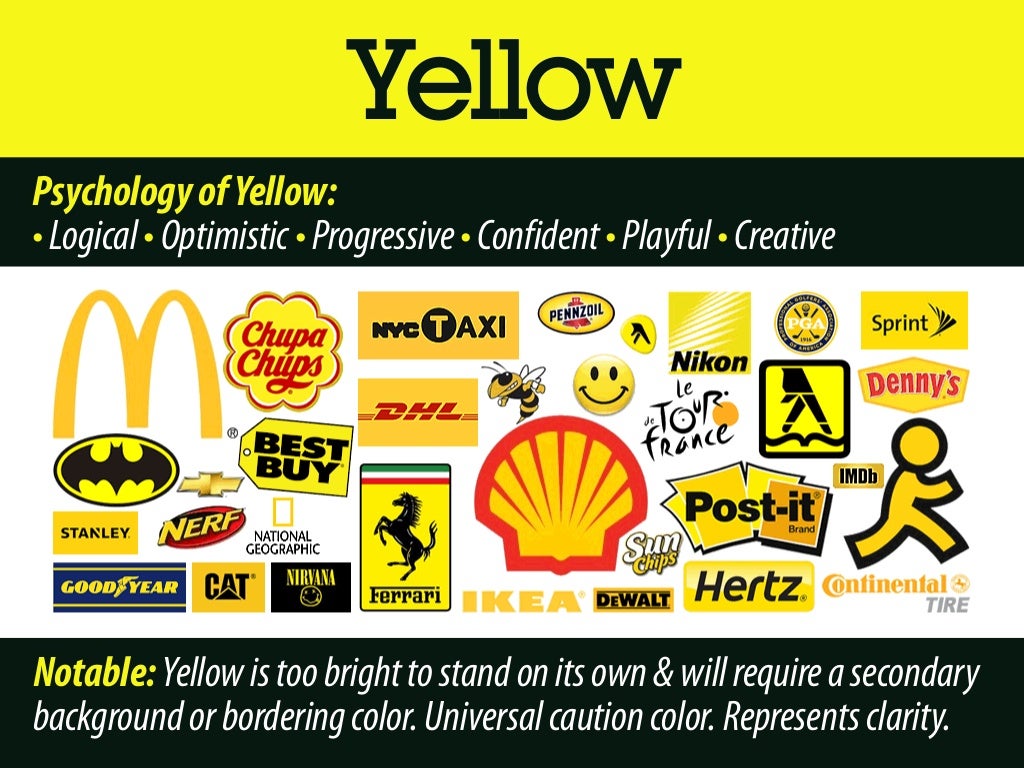 YellowYellow PsychologyofYellow Logical Optimistic Progressive Conf 