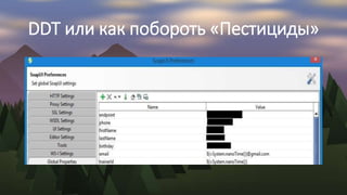 DDT или как побороть «Пестициды»
 