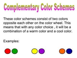 Color theory-elementary
