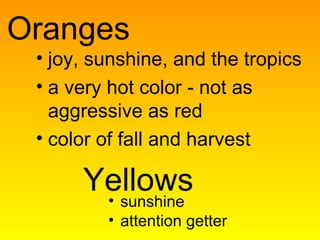 Color theory-elementary