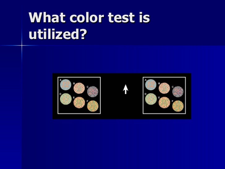 Color Vision Testing