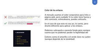 El uso del color en diseño web | PPTX