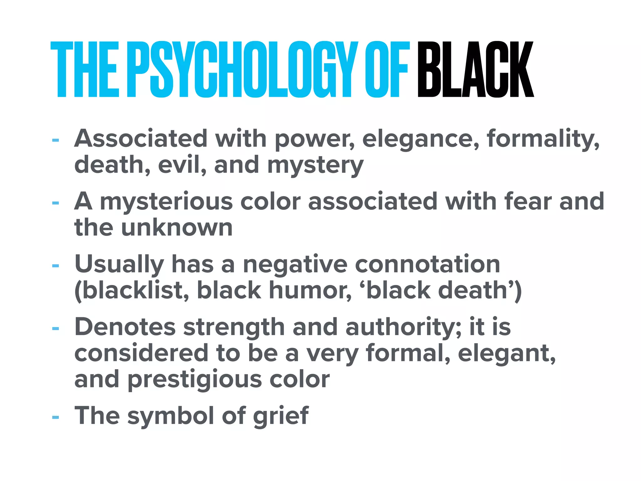 Psychology of Color | PDF