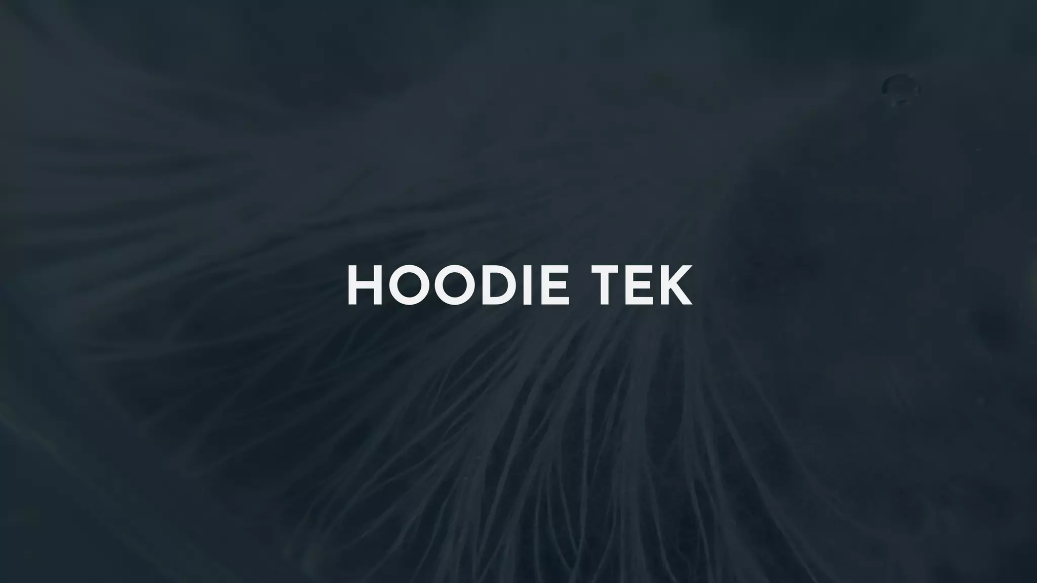 HOODIE TEK
 