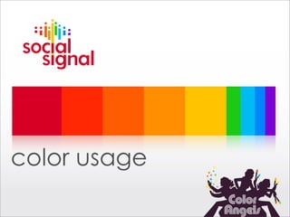 color usage
 