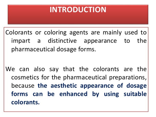 Colorants In Pharmaceutics colorants-in-pharmaceutics