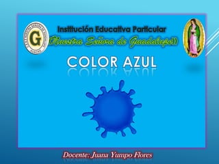 Color azul